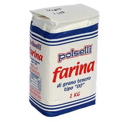 Harina Polselli 00 multiuso (2.2 lb/ 1 kg)