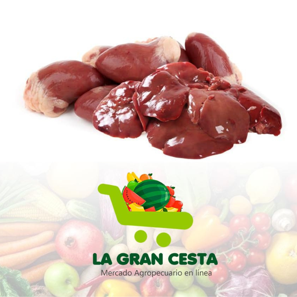 Hígado de pollo (2.17 lb/ 1 kg)