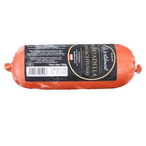 Mortadella con aceitunas Worldmeat 500gr