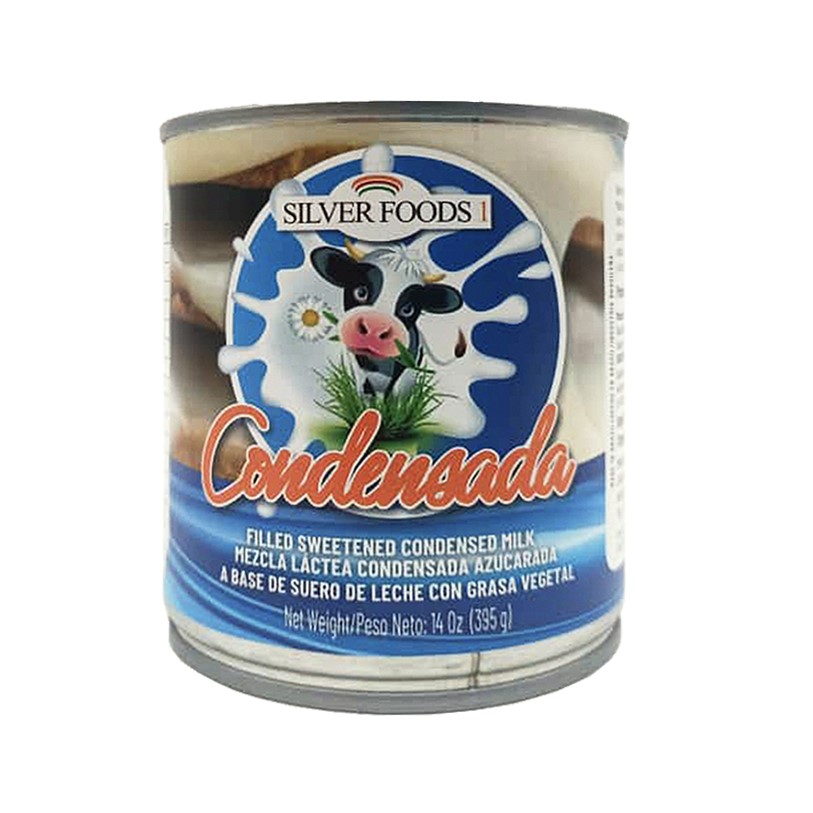 Leche condensada Silver Foods (395 g)