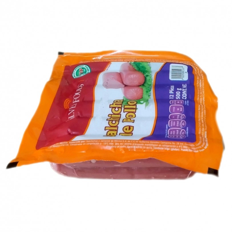 Salchichas de pollo Silver Foods (500 g / 1.1 lb)