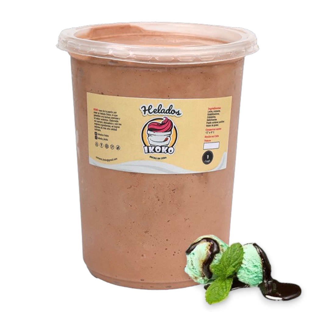 Helado de Chocomenta (1 Lt) IKOKO