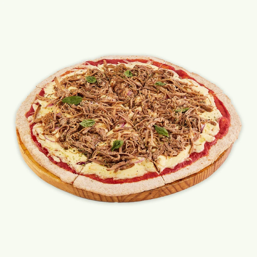 Pizza Napolitana Agrego de Ropa Vieja de Res
