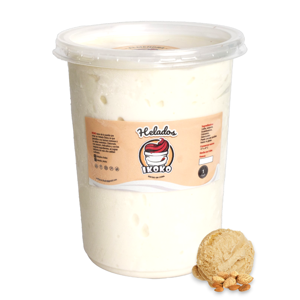 Helado de Almendra (1 Lt) IKOKO