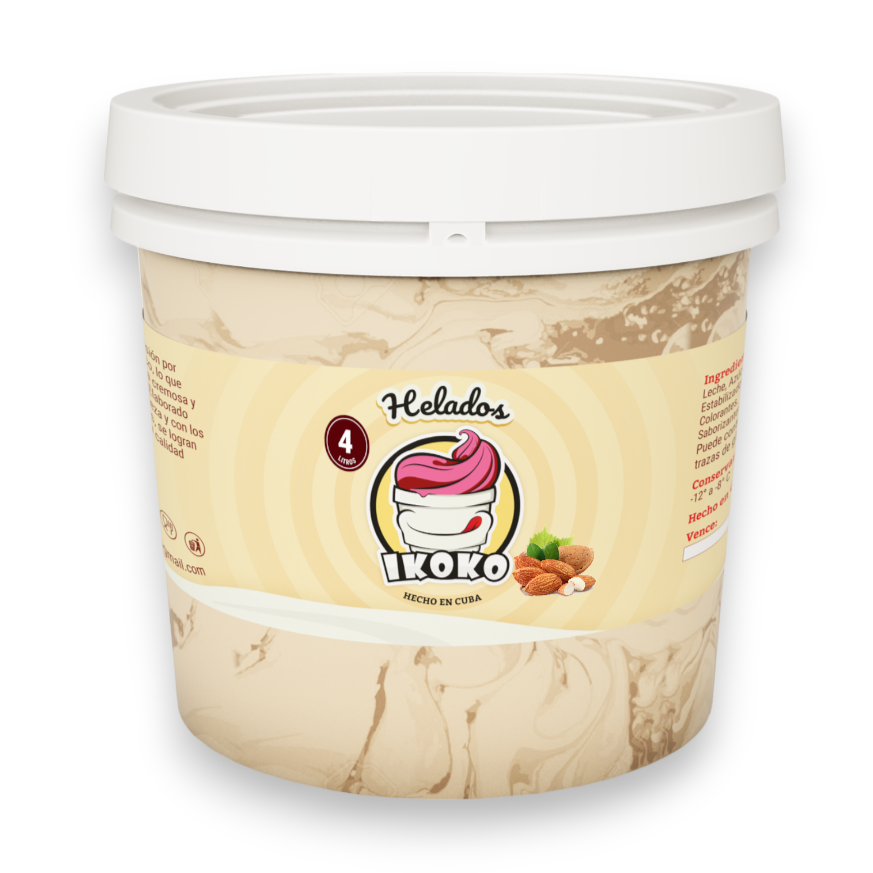 Helado de Almendra (4 Lt) IKOKO