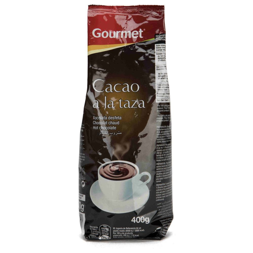 Chocolate Gourmet a la taza 400G
