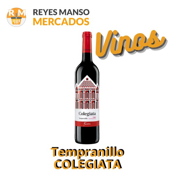 Vino Tempranillo Colegiata 2021 (75cl)