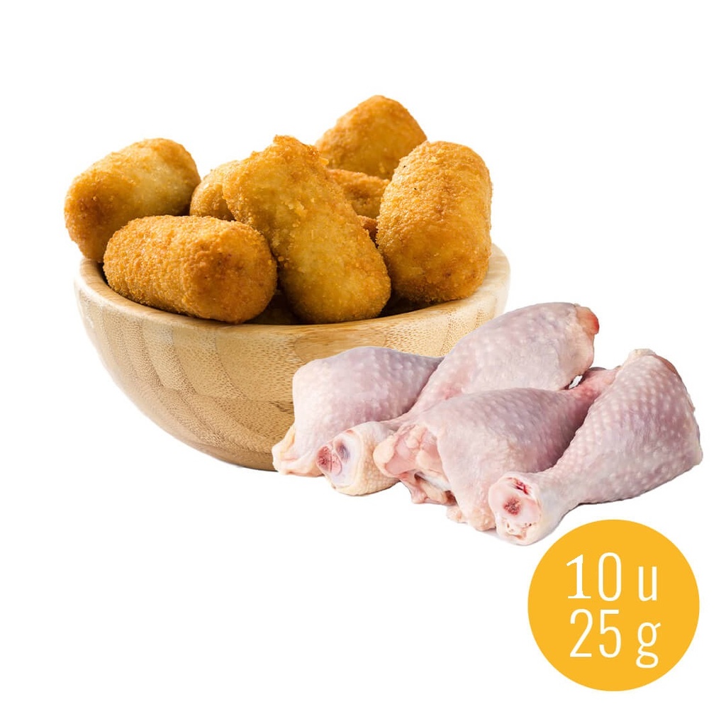 Croquetas de Pollo (10 unidades)