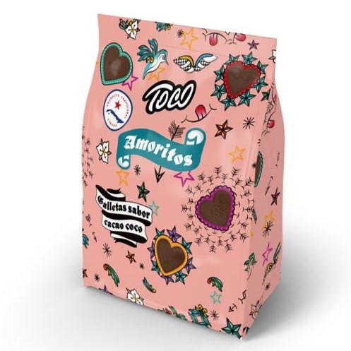 Galletas Amoritos Cacao-coco 225g Toco