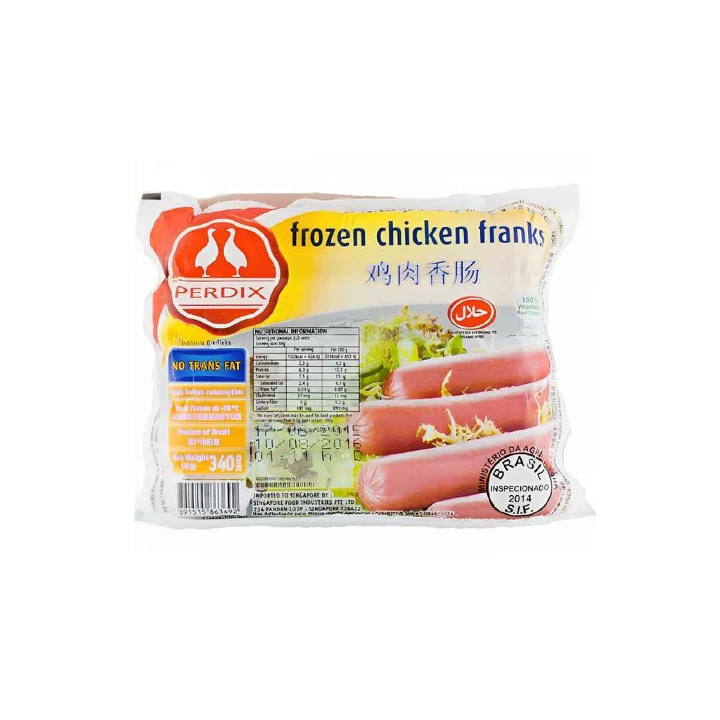 Salchichas de Pollo 340g