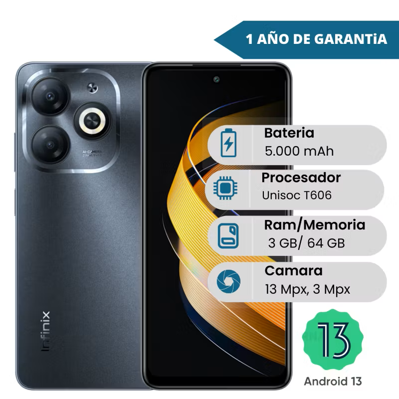 Celular Infinix Smart 8 / 64 G / 6gb