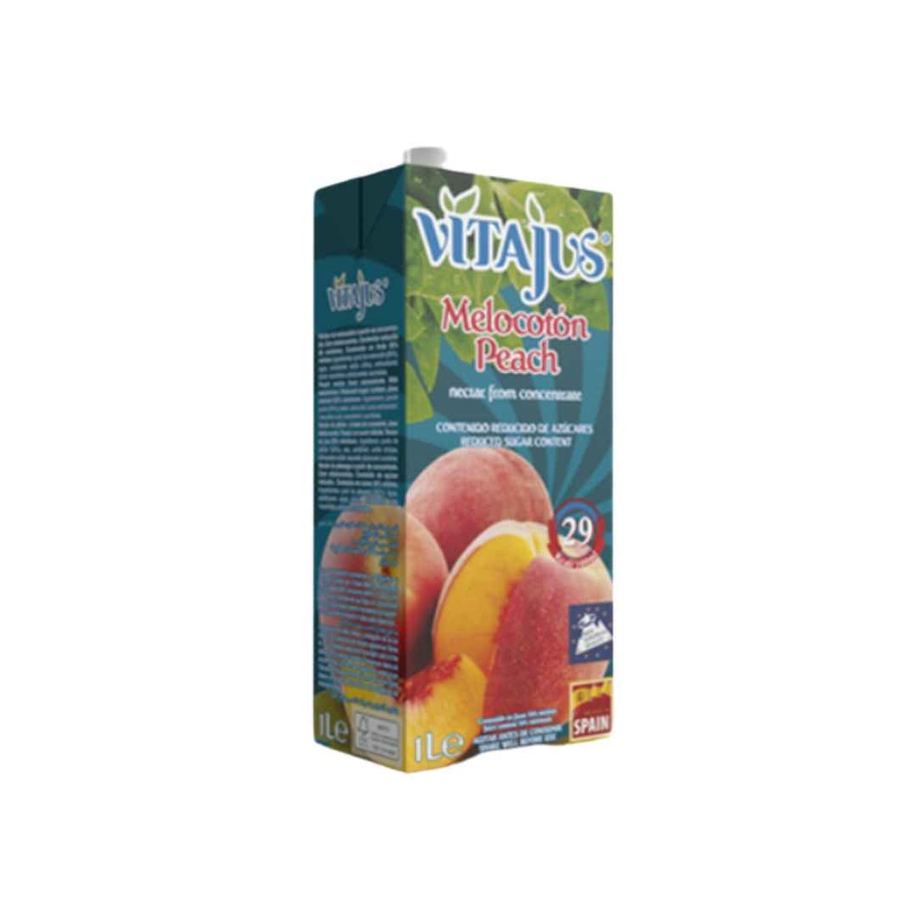 Néctar de Melocotón Vitajus 1Lt