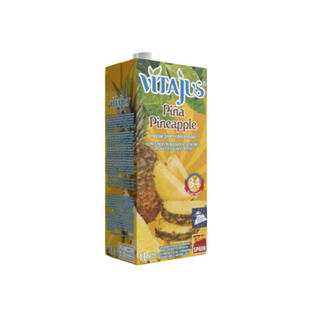 Néctar de Piña Vitajus 1Lt