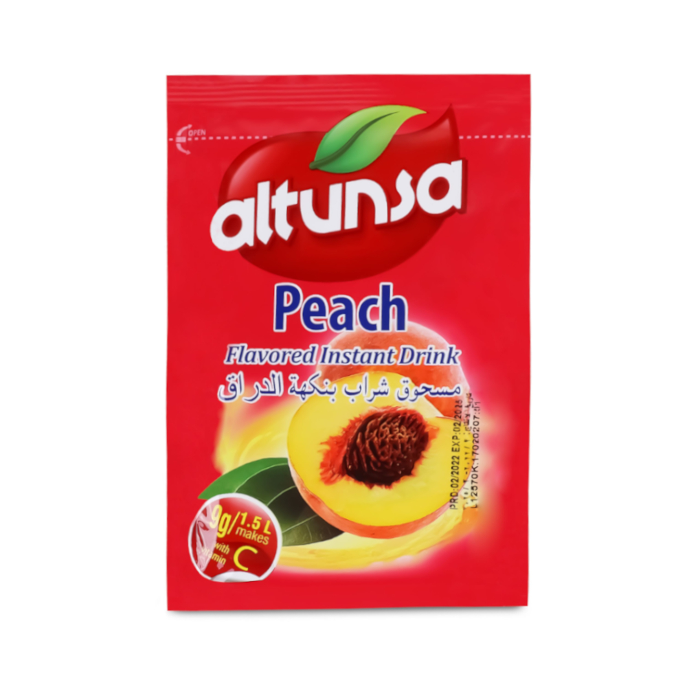 Refresco instantáneo sabor melocotón Altunsa (9 g) 1,5L