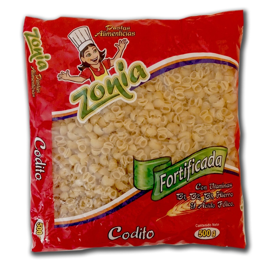 Coditos fortificados (500gr)