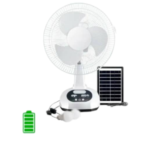Ventilador 12&quot; recargable