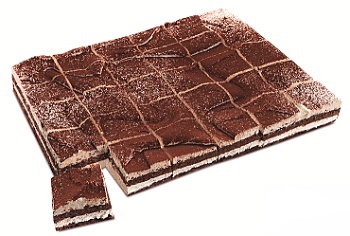 Plancha de Tiramisú 30und (Importada)