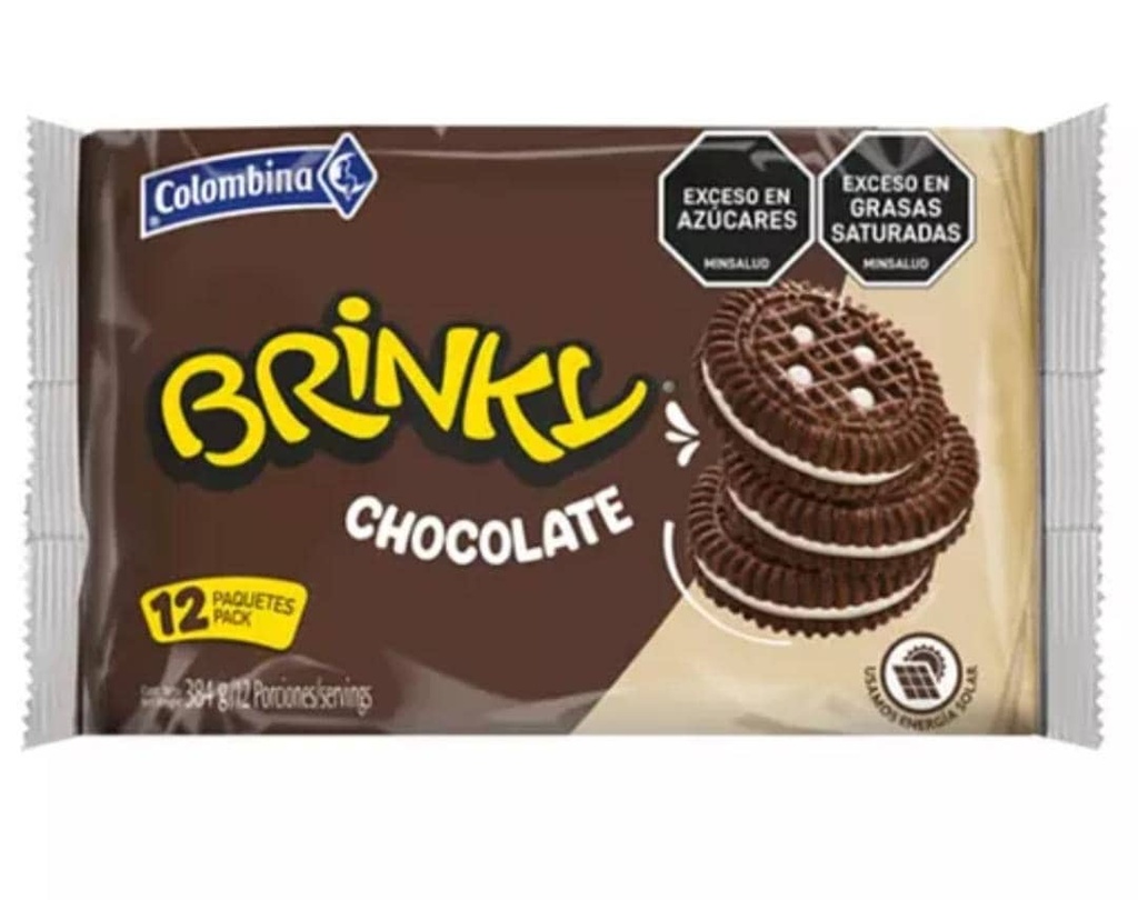Galletas Brinky chocolate 12 pack