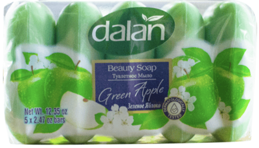 Jabón de baño de manzana (5u)