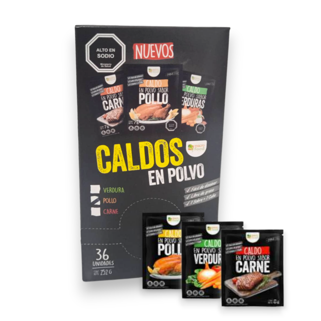 Caldo Concentrado sabor Pollo (36 sobres de 7gr)