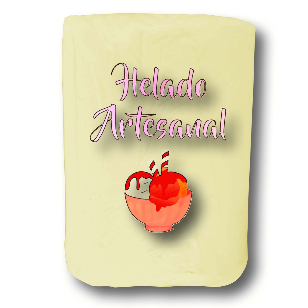 Tina de helado sabores varios (10L)