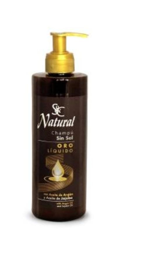 Shampoo sin sal oro líquido 400ml