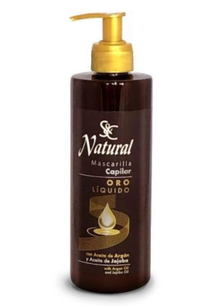 Mascarilla capilar oro líquido 400ml