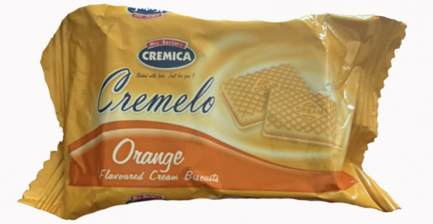 Galletas rellenas con crema de Naranja (22 g)