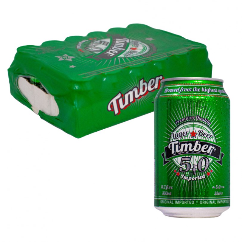 Cerveza Timber 330ml caja 24ud