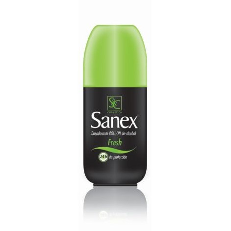 Desodorante Roll On Sanex Fresh S/Alcohol 100 mL