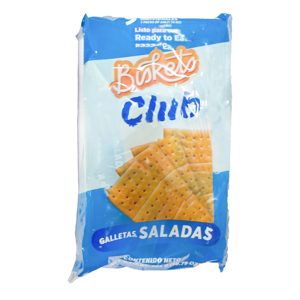 Galleta saladas Club Biskets 306g (9packsx34g)