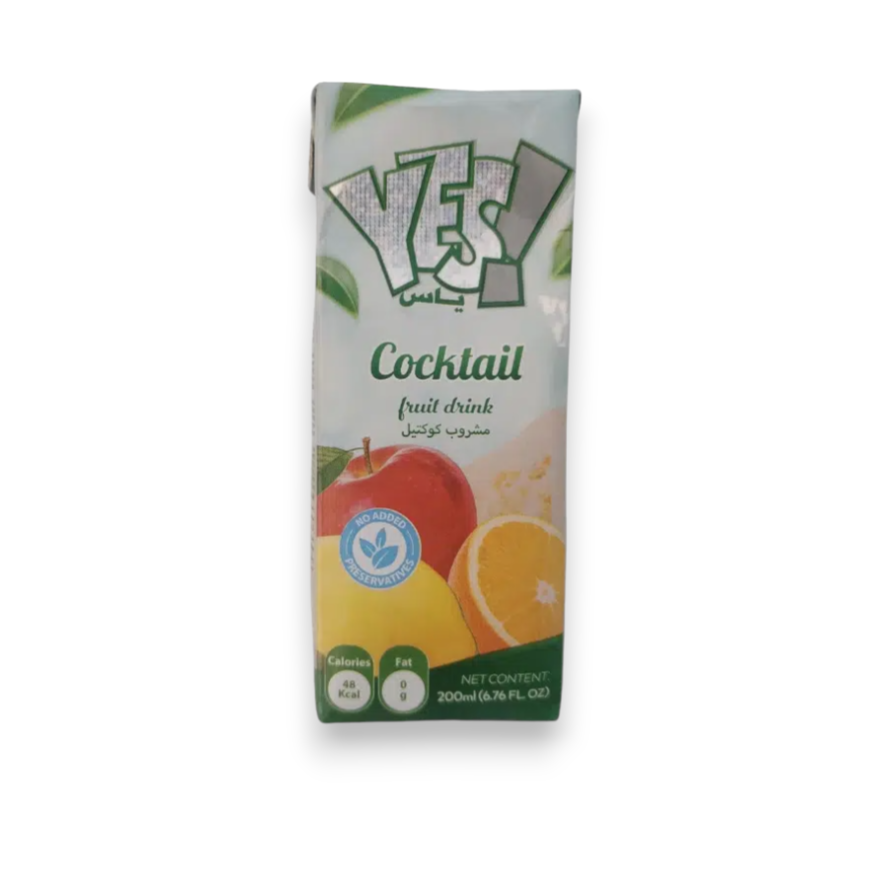 Jugo de Coctel de Frutas 200ml (YES!)