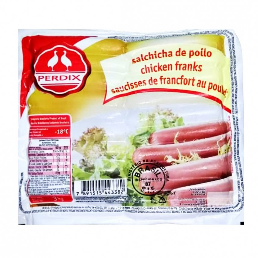 Salchichas de Pollo 340g Perdix