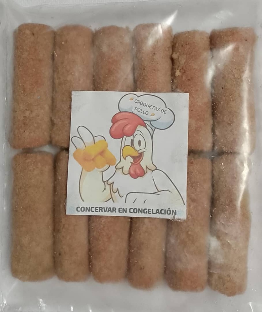 Paquete de croquetas de 12ud