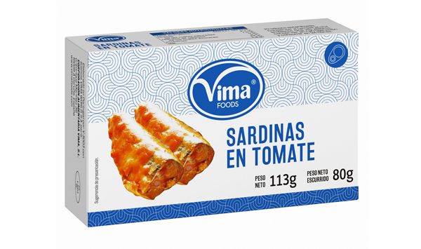 Sardinas en Tomate Vima (113g)