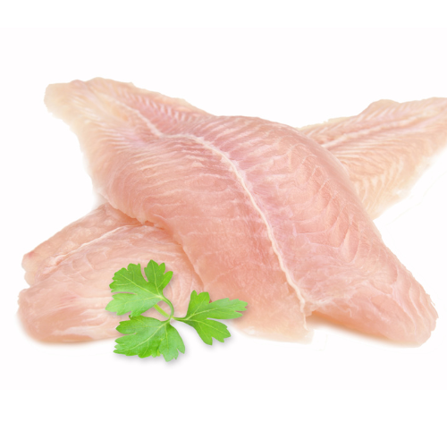Filetes de pescado Panga sin piel (1 Kg / 2.2 Lb)