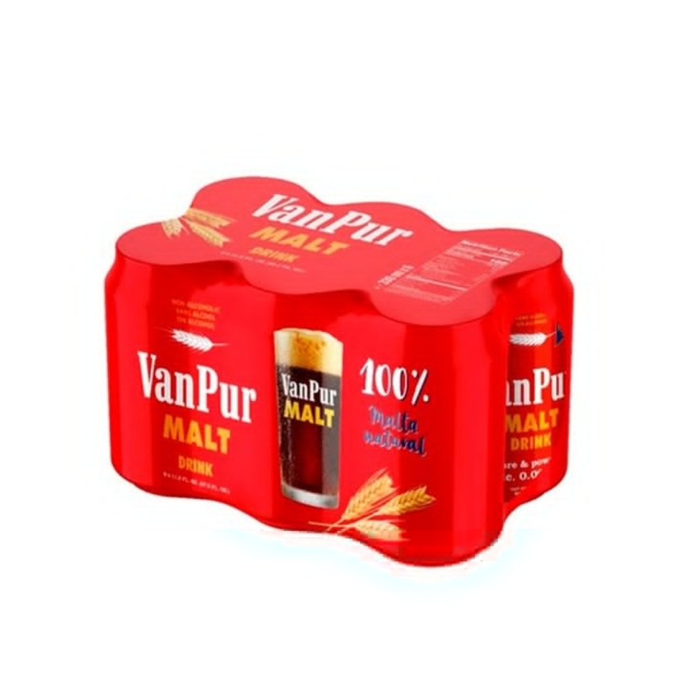 Malta Van Pur Lata Six Pack 330ml ( 6 unidades )