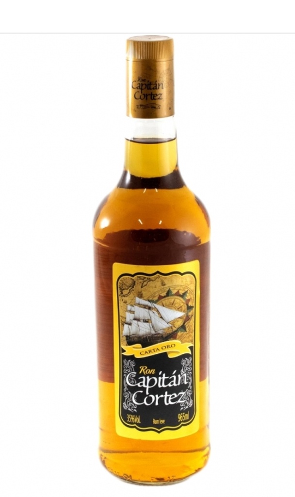 Ron Oro Capitán Cortéz (965ml)