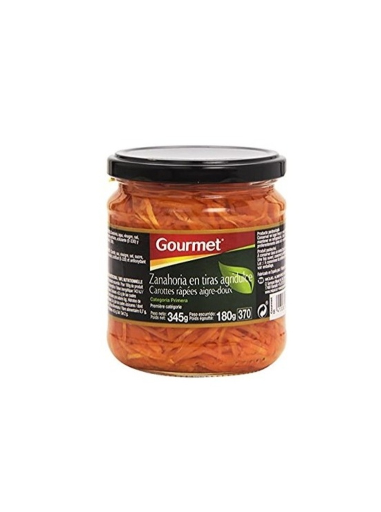 Zanahoria Gourmet Tiras 345g