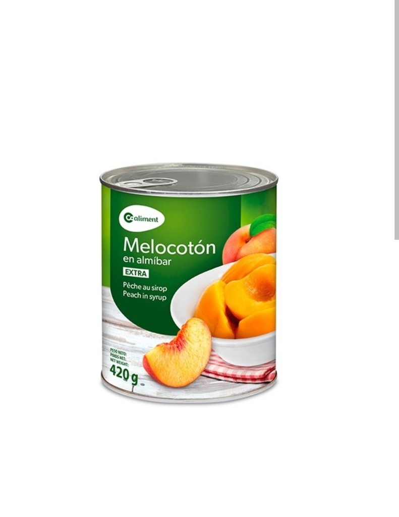 Melocoton Coaliment 420G 4/6 Partes Lata