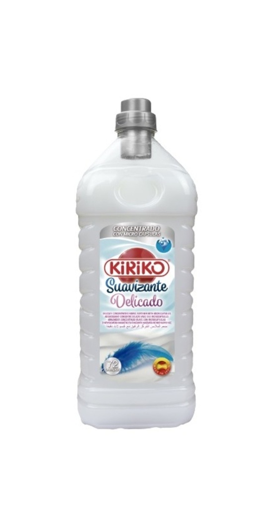 Suavizante Conc. Delicado Con Microcapsulas Kiriko 2L