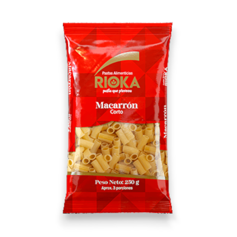 Macarrones Rioka x 250 Grs
