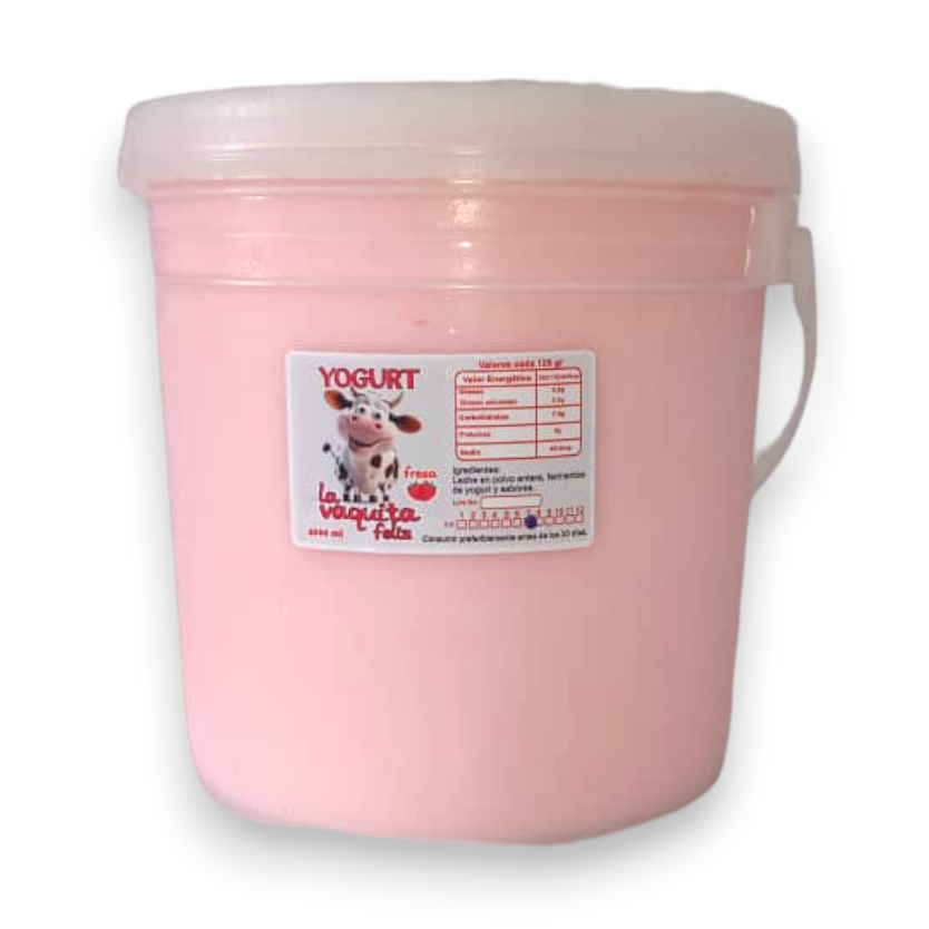 Yogurt de Fresa (4L)