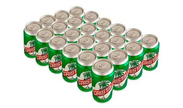 Cerveza Cristal caja 24u