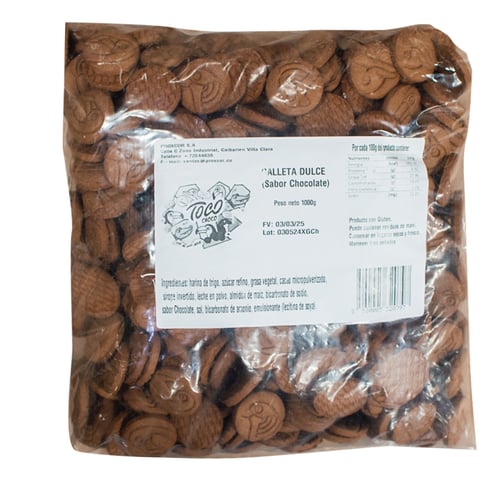 Galletas Toco sabor Chocolate 1000g