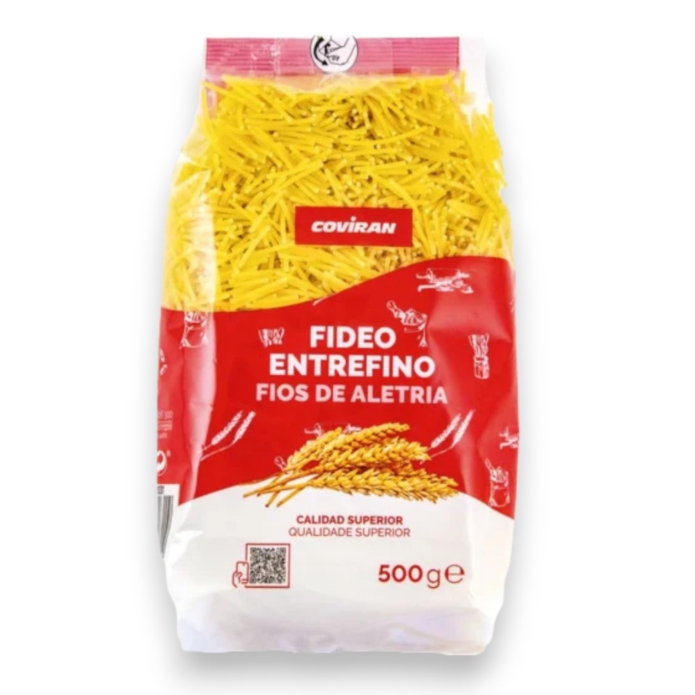 Pastas Fideo Entrefino Coviran 500 G