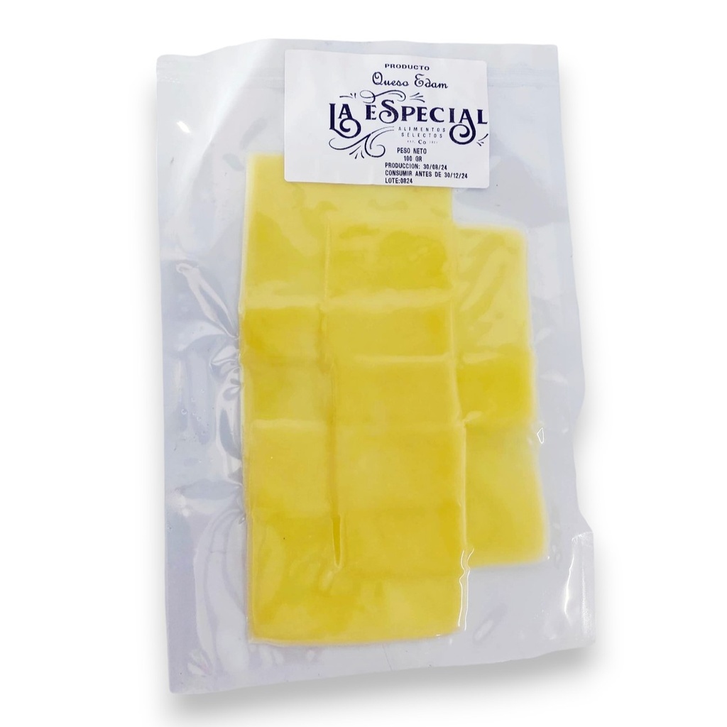 Queso Edam Holandés Premium lasqueado 100 gr