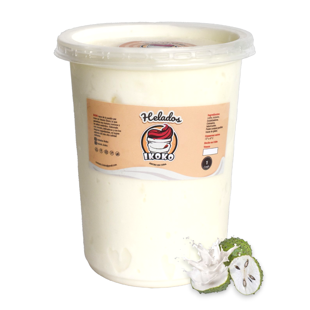 Helado de Guanábana (1 Lt) IKOKO