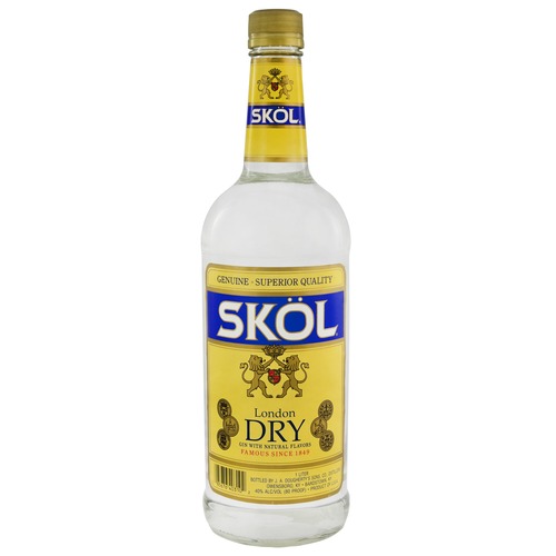 Ginebra Skol Gin London Dry 1L