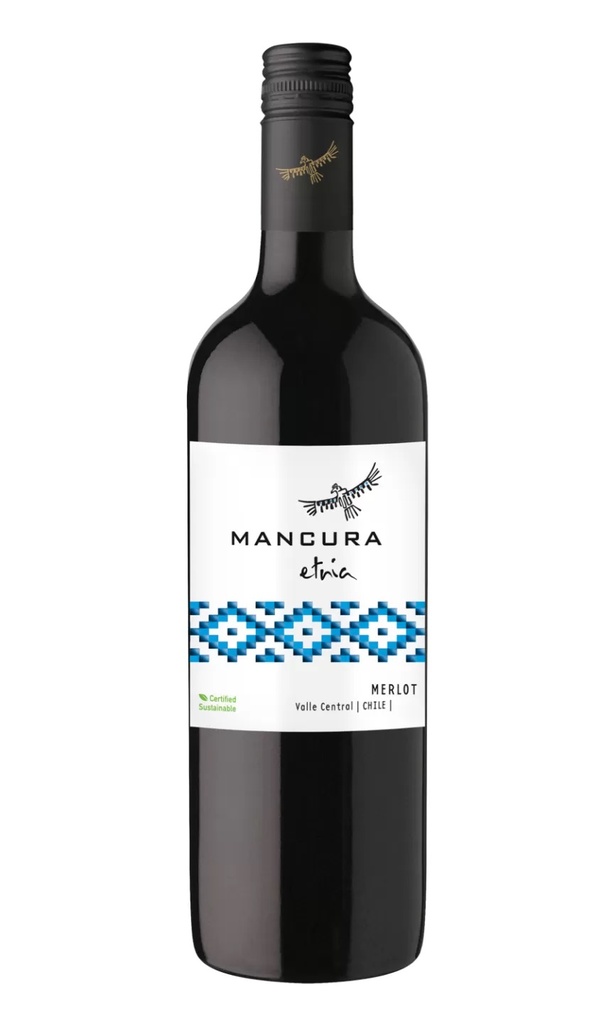 Vino tinto MANCURA ETNIA MERLOT 750ml
